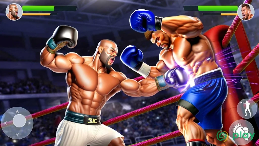 World Tag Team Супер пунш звезда бокса чемпион 3D — скриншот 2