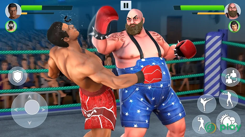 World Tag Team Супер пунш звезда бокса чемпион 3D — скриншот 3