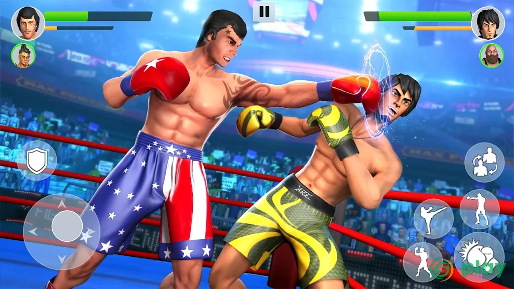 World Tag Team Супер пунш звезда бокса чемпион 3D — скриншот 5