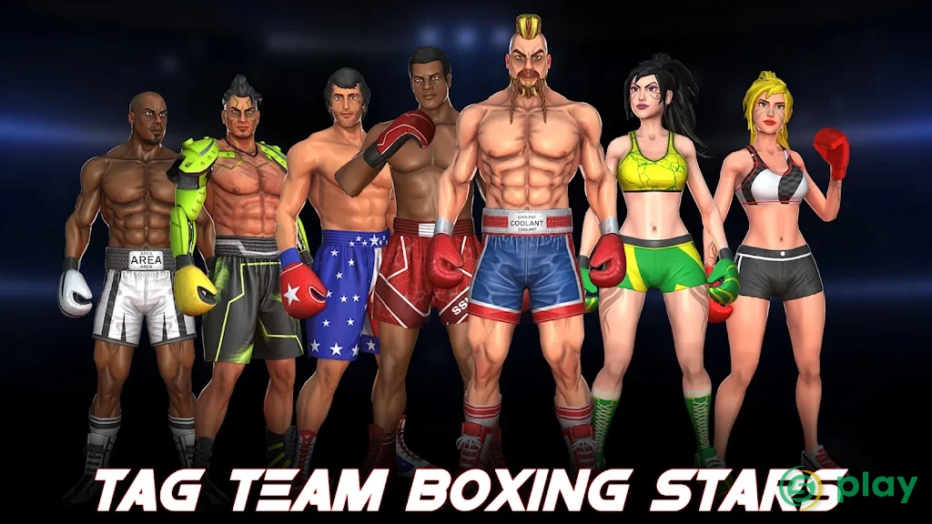 World Tag Team Супер пунш звезда бокса чемпион 3D — скриншот 6