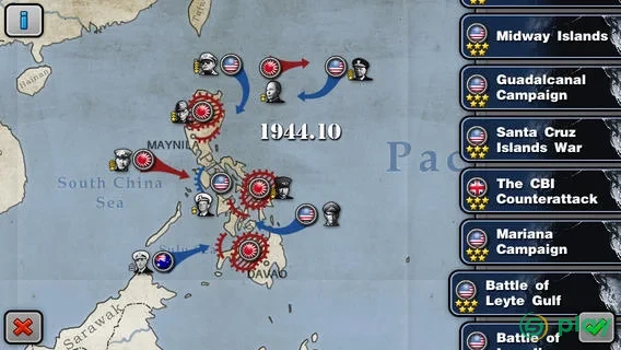 Glory of Generals : Pacific - World War 2 — скриншот 4