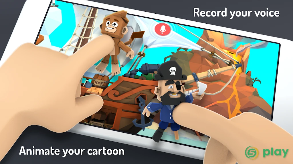 Toontastic 3D — скриншот 1