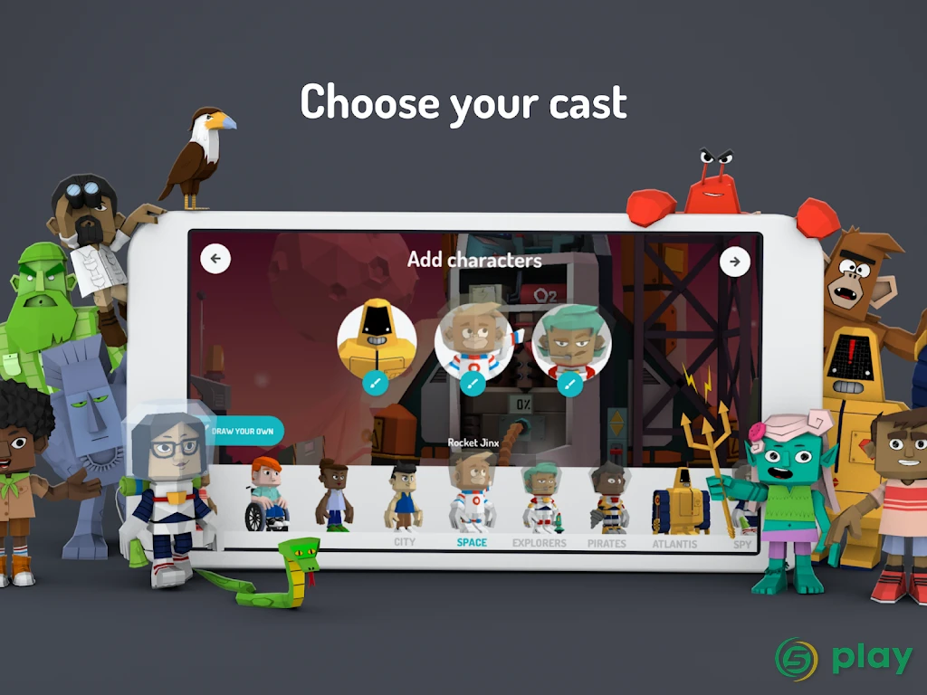 Toontastic 3D — скриншот 7