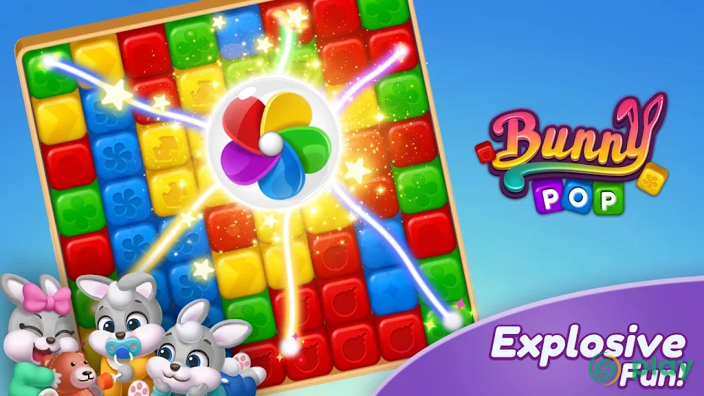 Bunny Pop Blast — скриншот 2