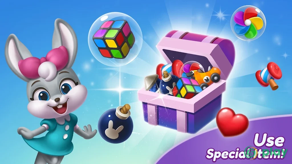 Bunny Pop Blast — скриншот 3