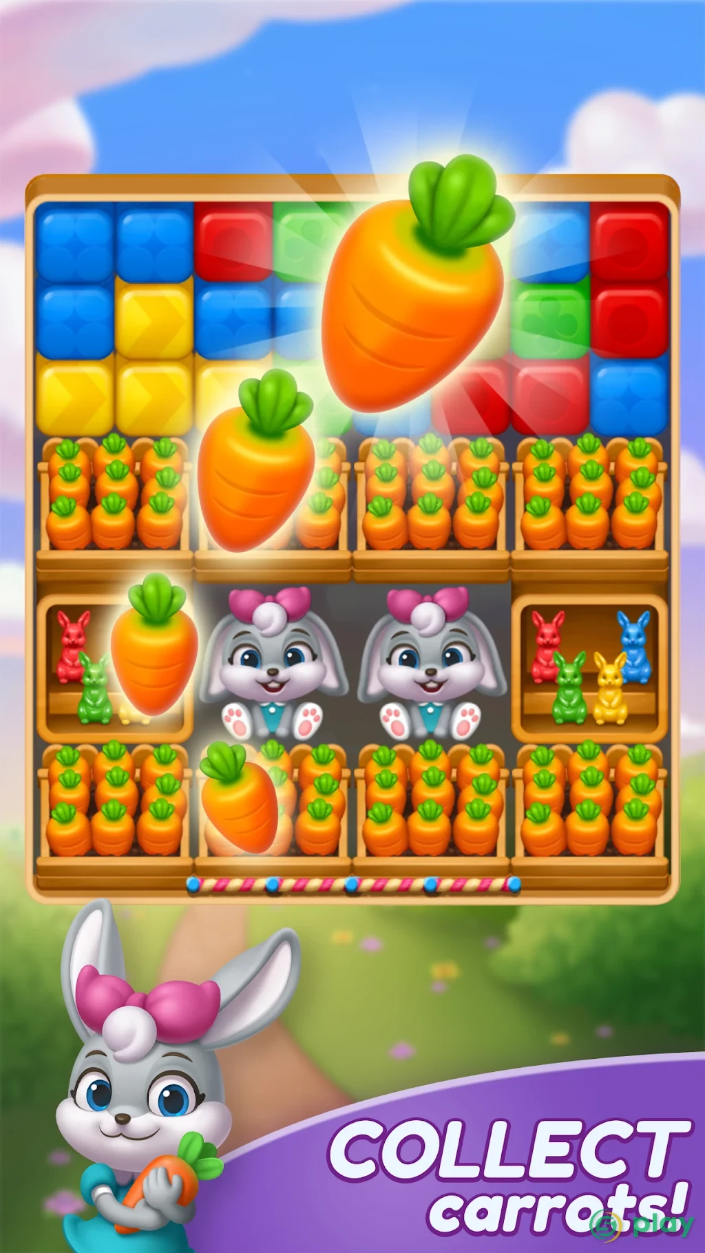 Bunny Pop Blast — скриншот 6