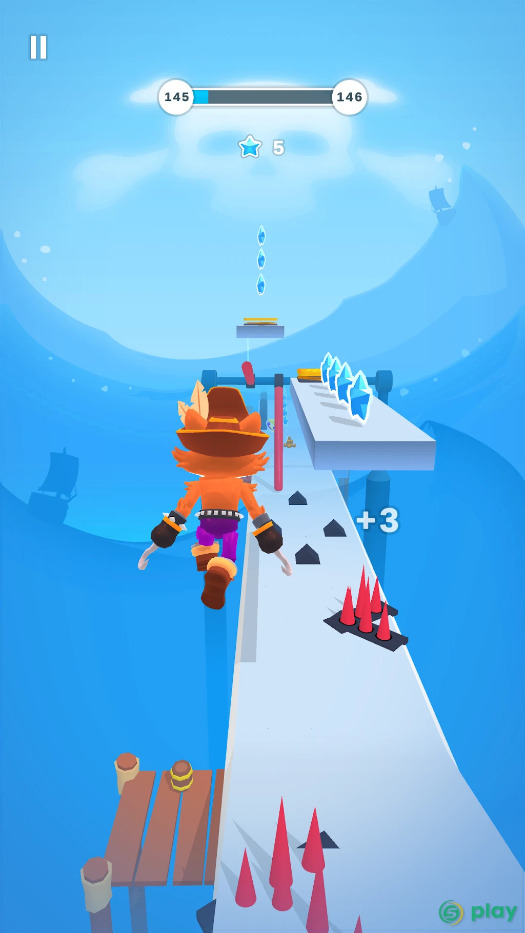 Pixel Rush - Epic Obstacle Course Game — скриншот 8
