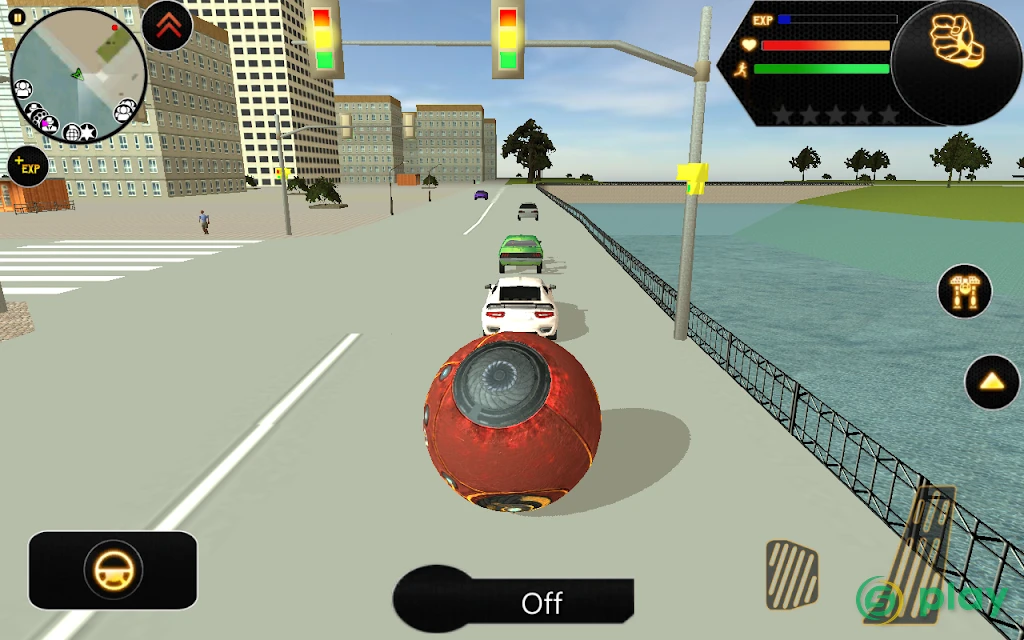 Robot Ball — скриншот 1