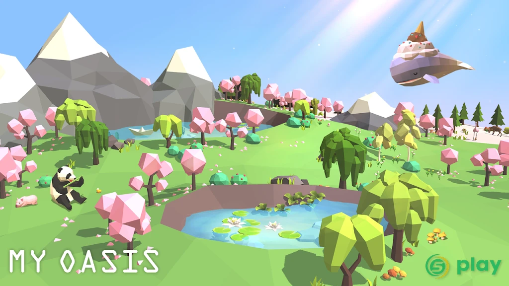 My Oasis - Tap Sky Island — скриншот 1