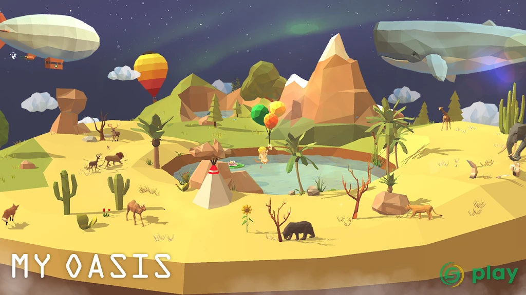 My Oasis - Tap Sky Island — скриншот 2