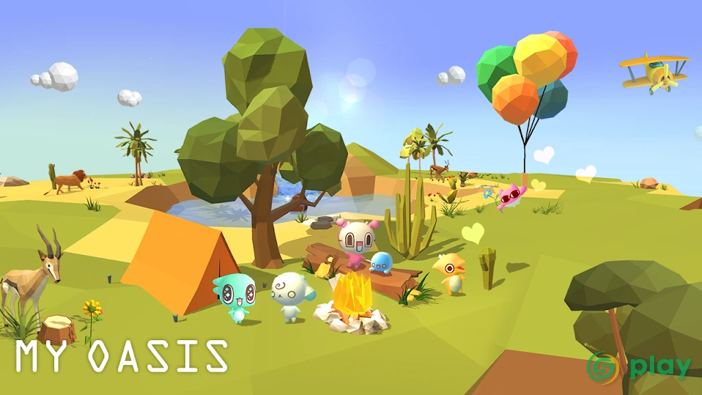 My Oasis - Tap Sky Island — скриншот 4