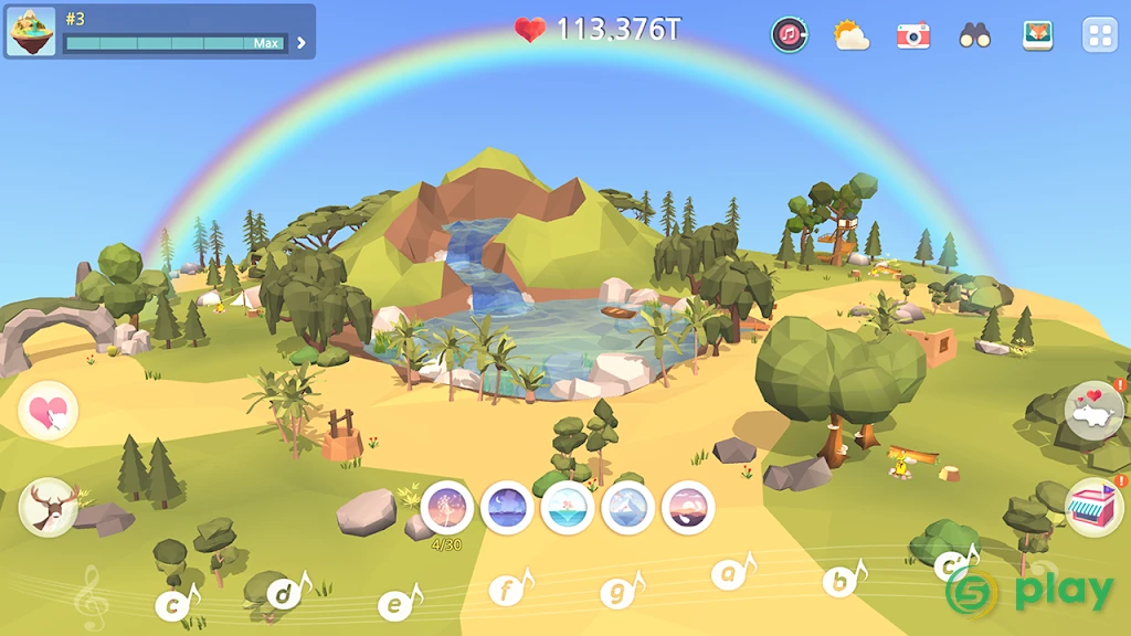 My Oasis - Tap Sky Island — скриншот 5