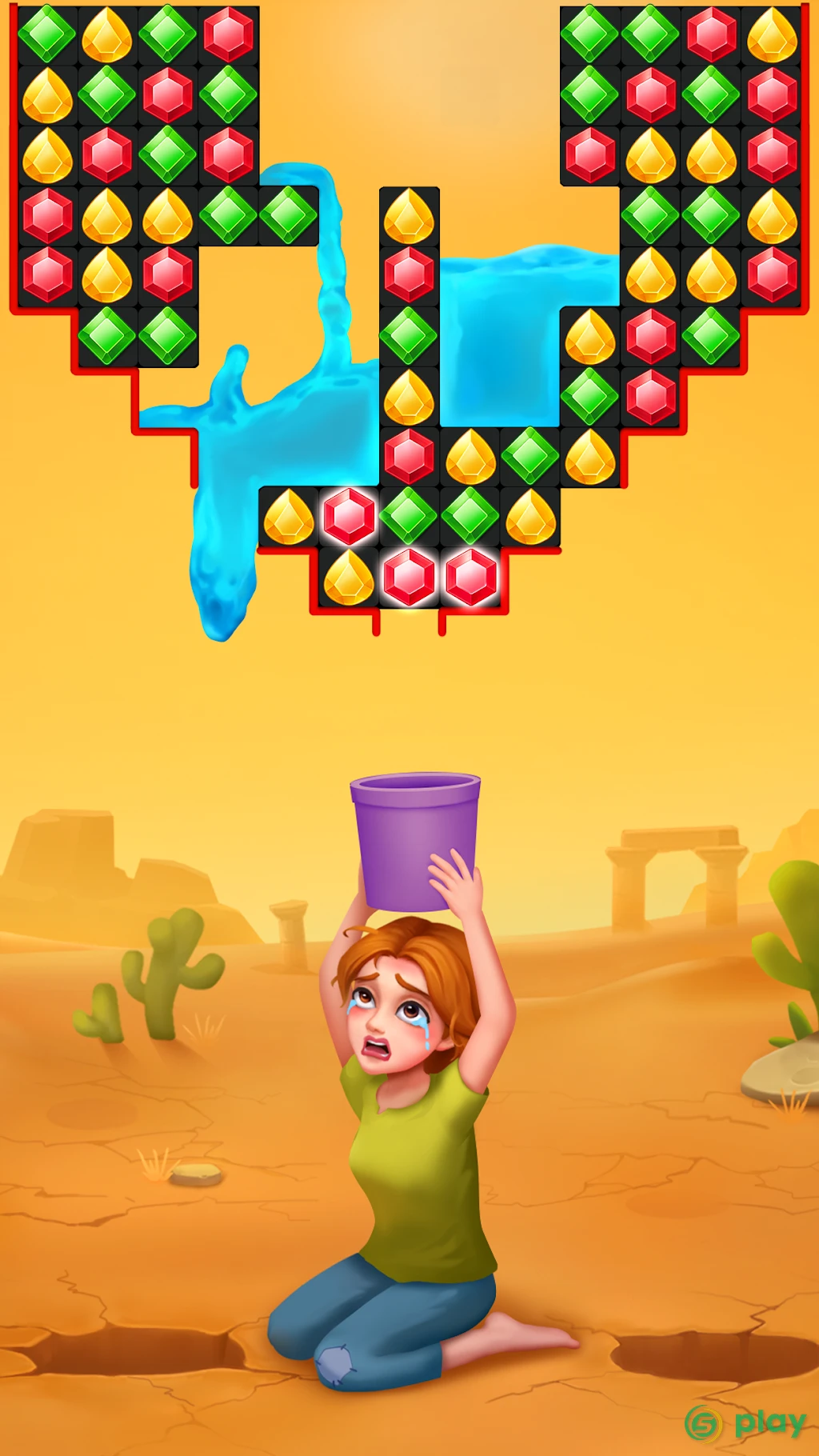 Jewel Hunter: три в ряд игры без интернета — скриншот 4