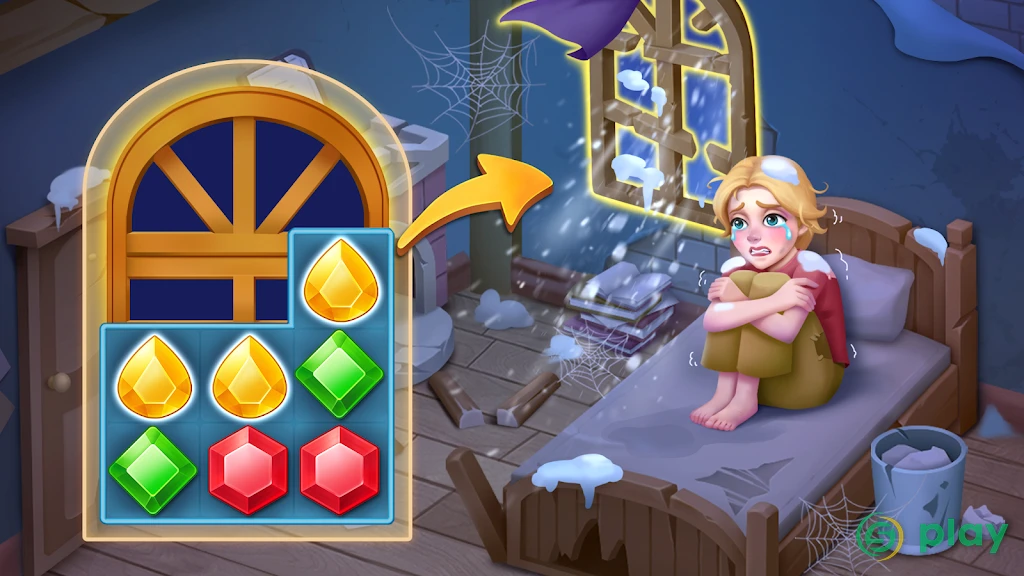 Jewel Hunter: три в ряд игры без интернета — скриншот 7