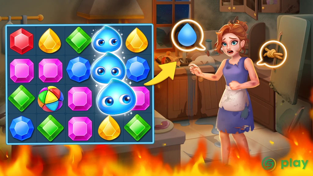 Jewel Hunter: три в ряд игры без интернета — скриншот 8