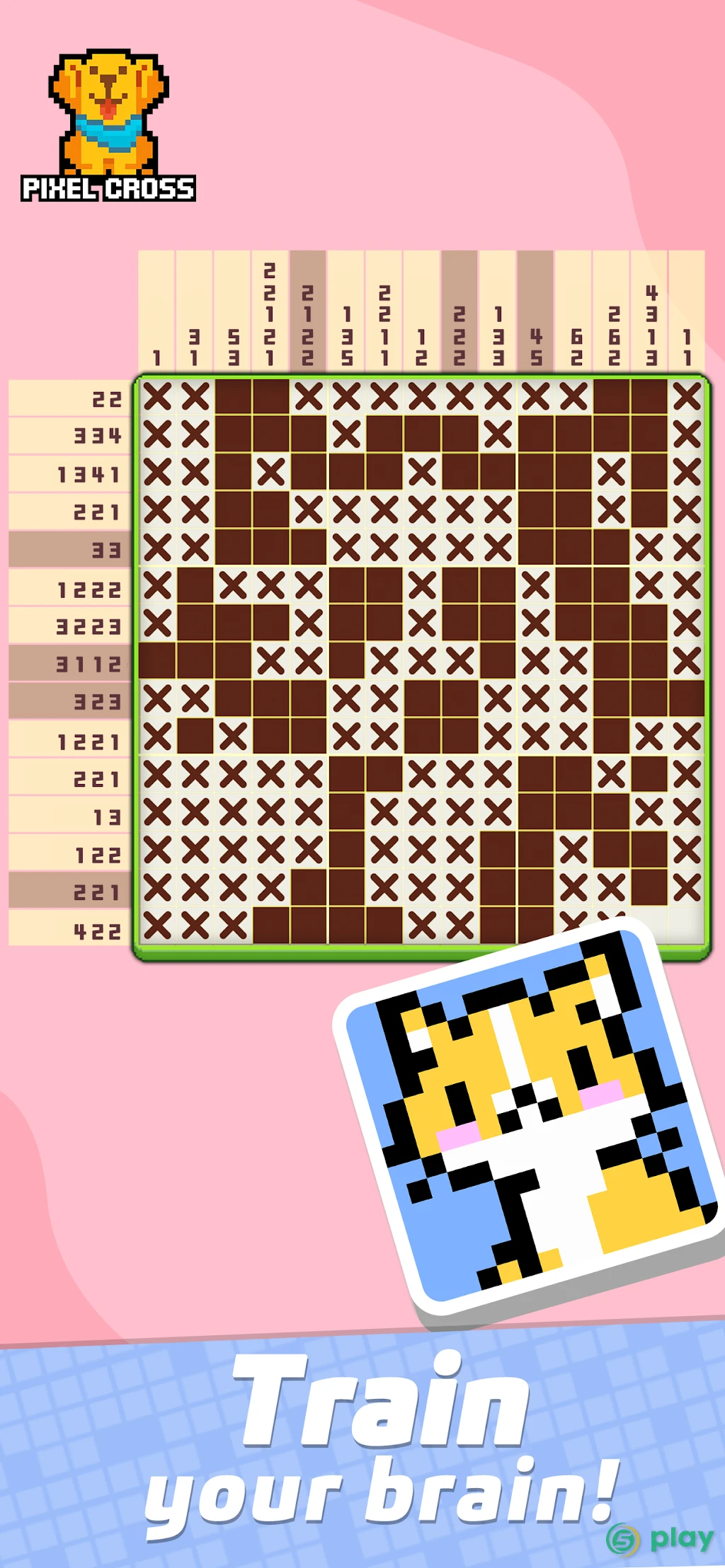 Pixel Cross™ - японский кроссворд — скриншот 1