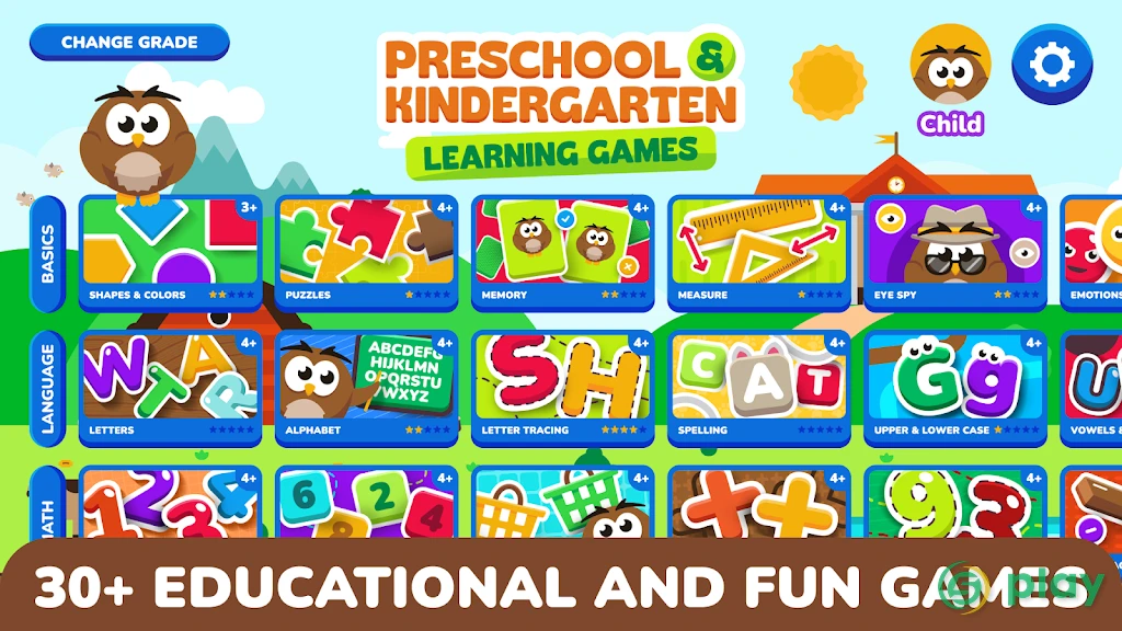 Preschool and Kindergarten Learning Games — скриншот 1