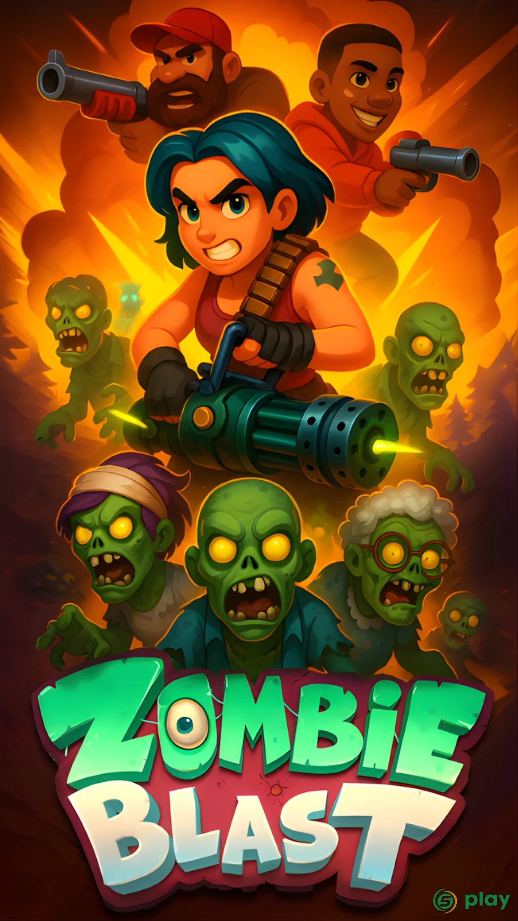 Zombie Puzzle - Match 3 RPG Puzzle Game — скриншот 7