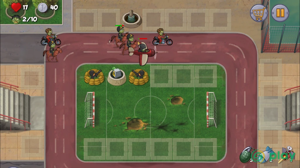 Zombie Town Defense — скриншот 3