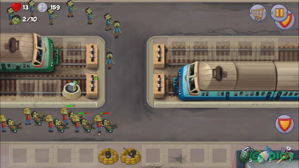 Zombie Town Defense — скриншот 5