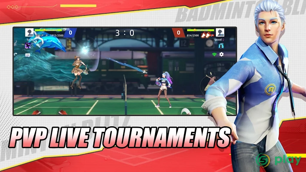 Badminton Blitz - Free PVP Online Sports Game — скриншот 4