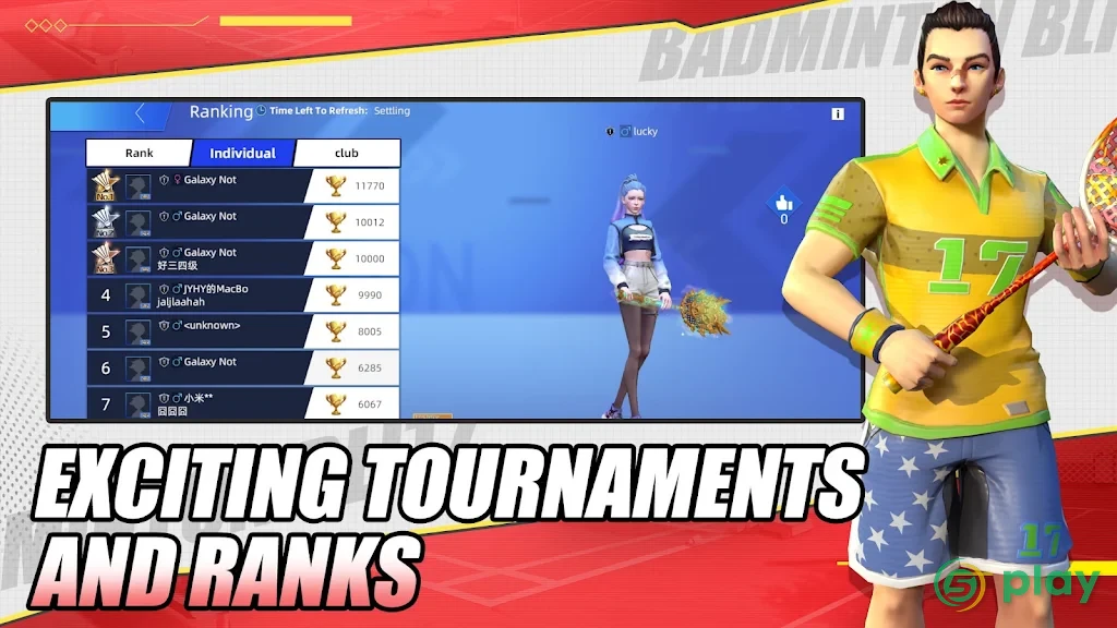 Badminton Blitz - Free PVP Online Sports Game — скриншот 7