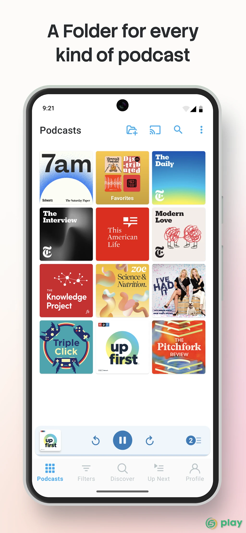 Pocket Casts — скриншот 2