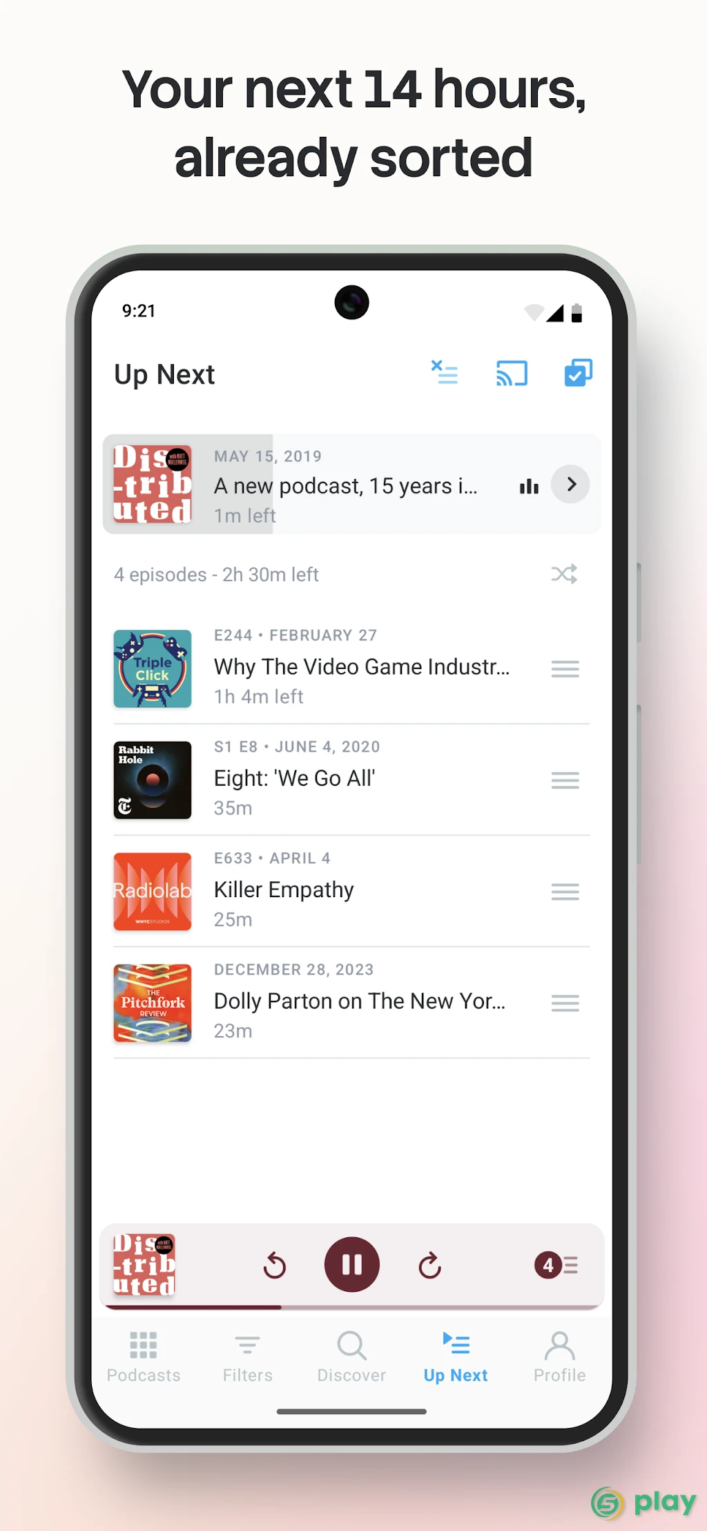Pocket Casts — скриншот 4