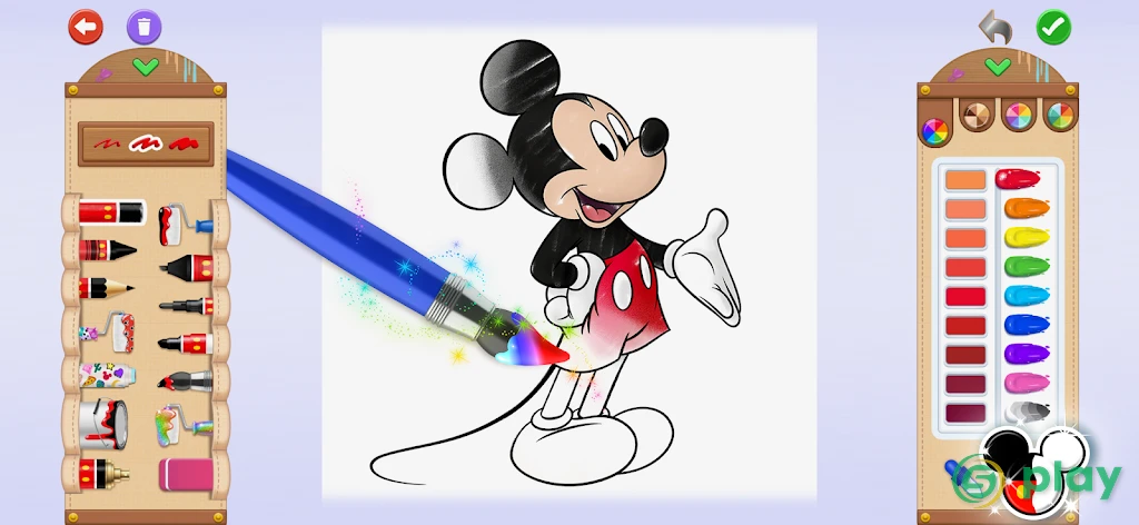 Disney: мир раскрасок — скриншот 7