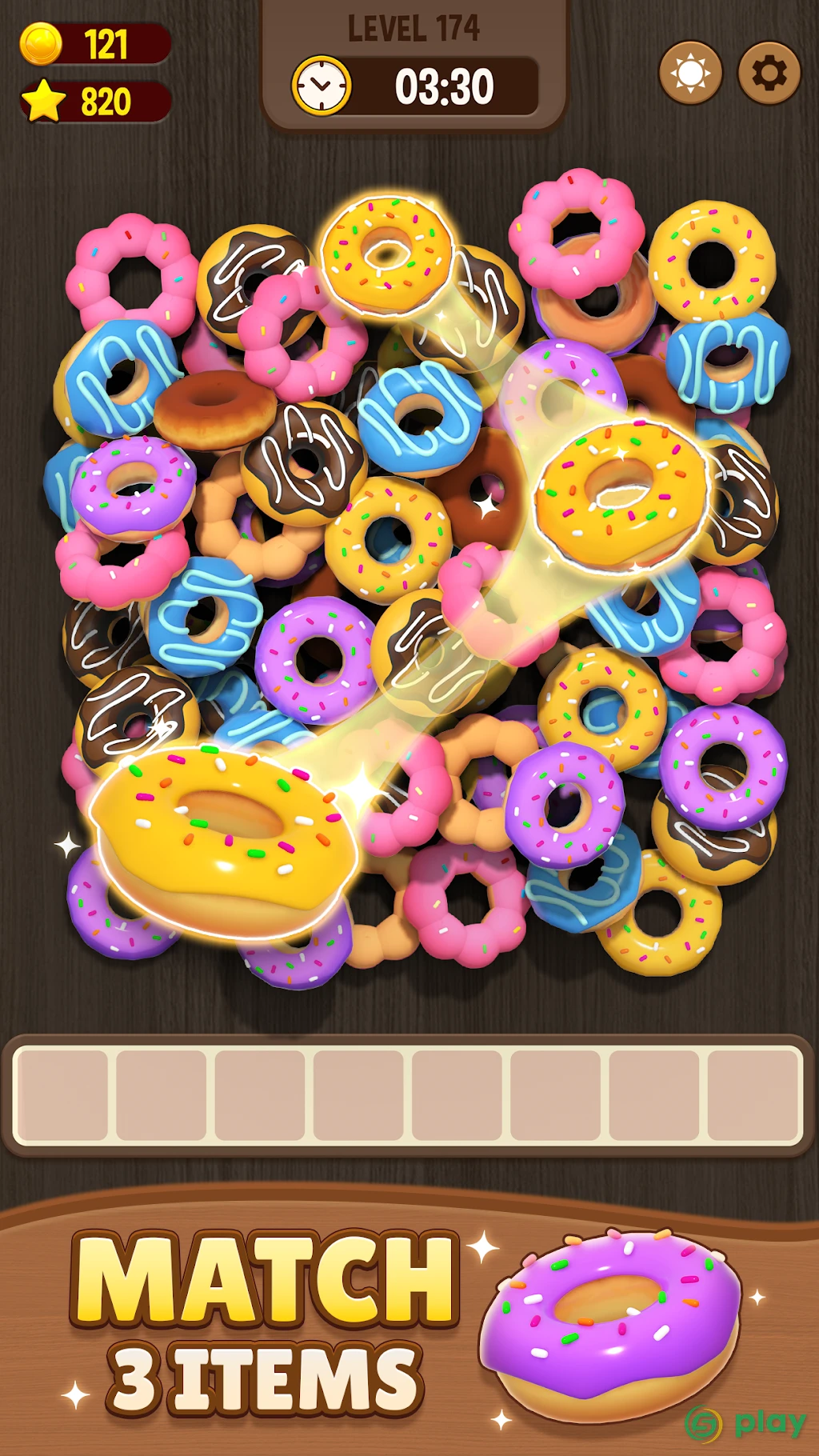 Match Triple 3D - Match 3D Master Puzzle — скриншот 1