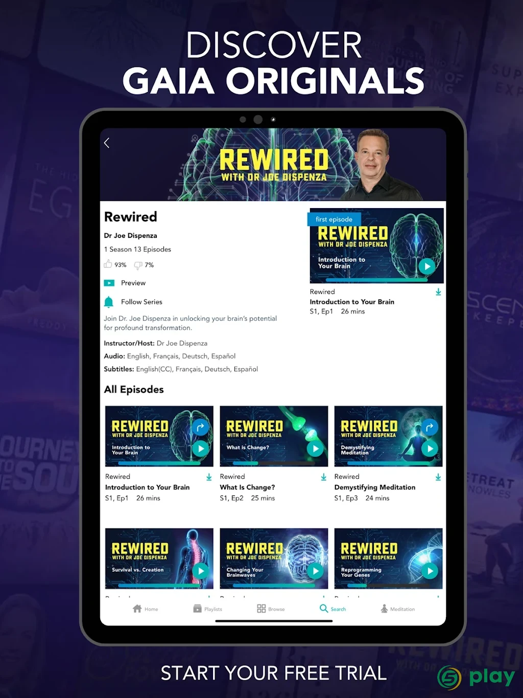 Gaia TV Conscious Media — скриншот 10