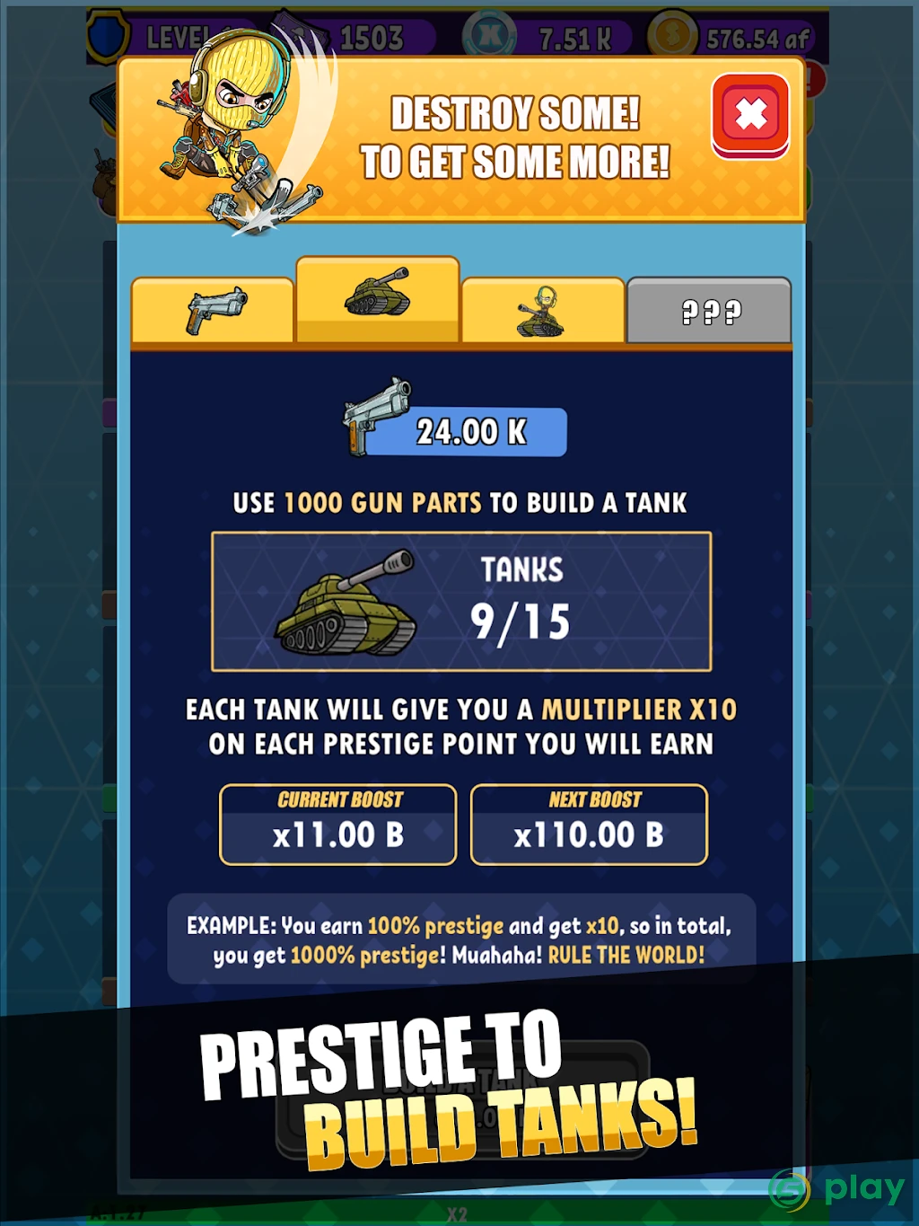 Idle Royale Tycoon - Incremental Merge Battle Game — скриншот 10