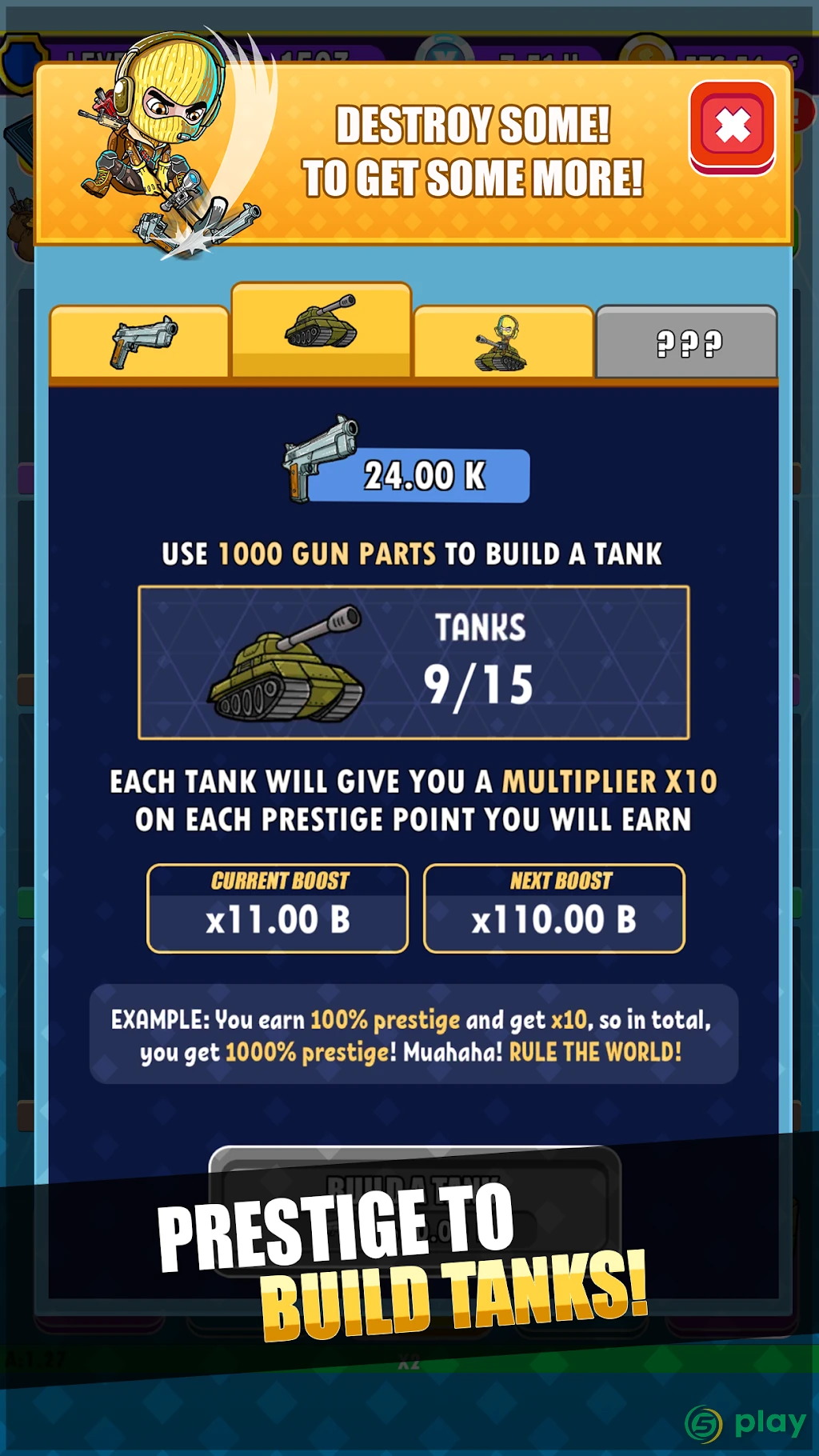 Idle Royale Tycoon - Incremental Merge Battle Game — скриншот 4