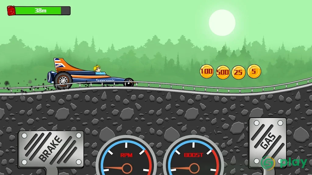 Hill Car Race - New Hill Climb Game 2021 For Free — скриншот 1