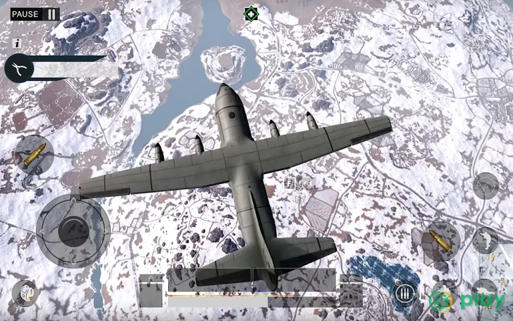 Winter Strike Free Firing Battle Royale — скриншот 1