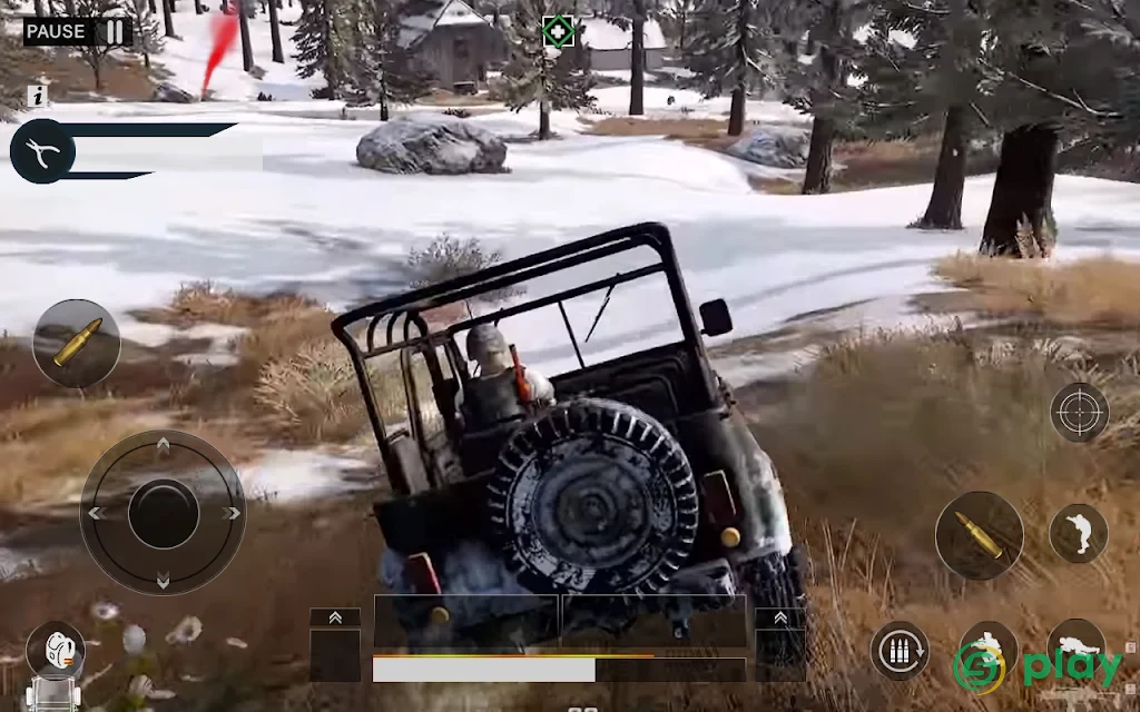 Winter Strike Free Firing Battle Royale — скриншот 3