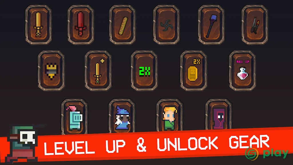 SLICE KNIGHT – DUNGEON FIGHTER & WEAPON SIMULATOR — скриншот 1