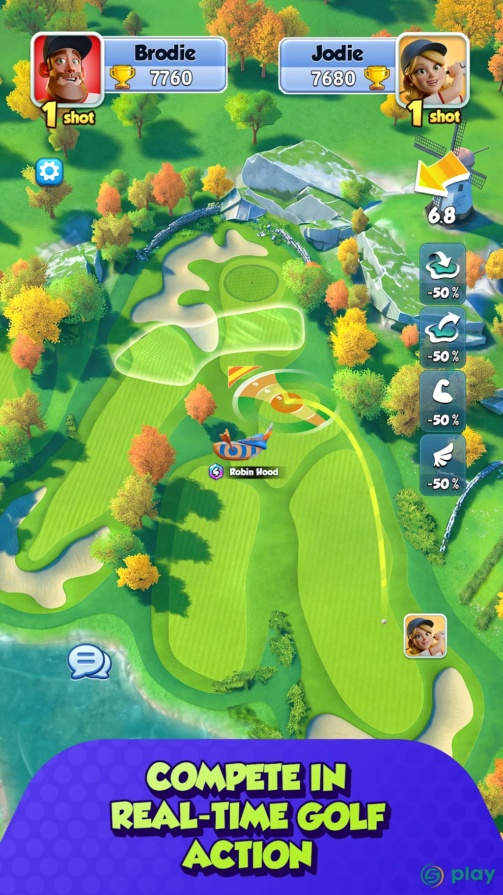 Golf Rival — скриншот 2
