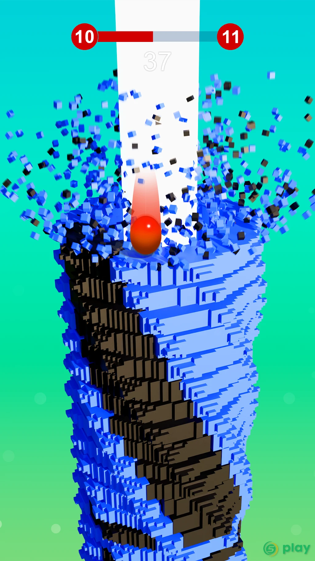 Stack Ball - сломай платформы — скриншот 1