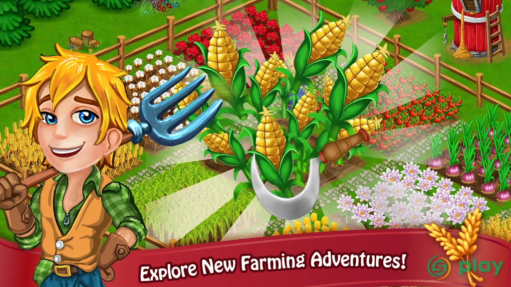 Farm Day Village фермер: Offline игры — скриншот 9