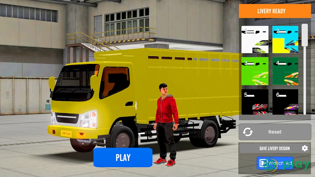 IDBS Indonesia Truck Simulator — скриншот 2