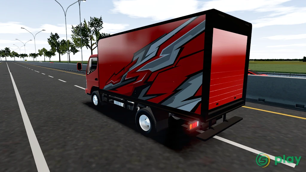 IDBS Indonesia Truck Simulator — скриншот 3