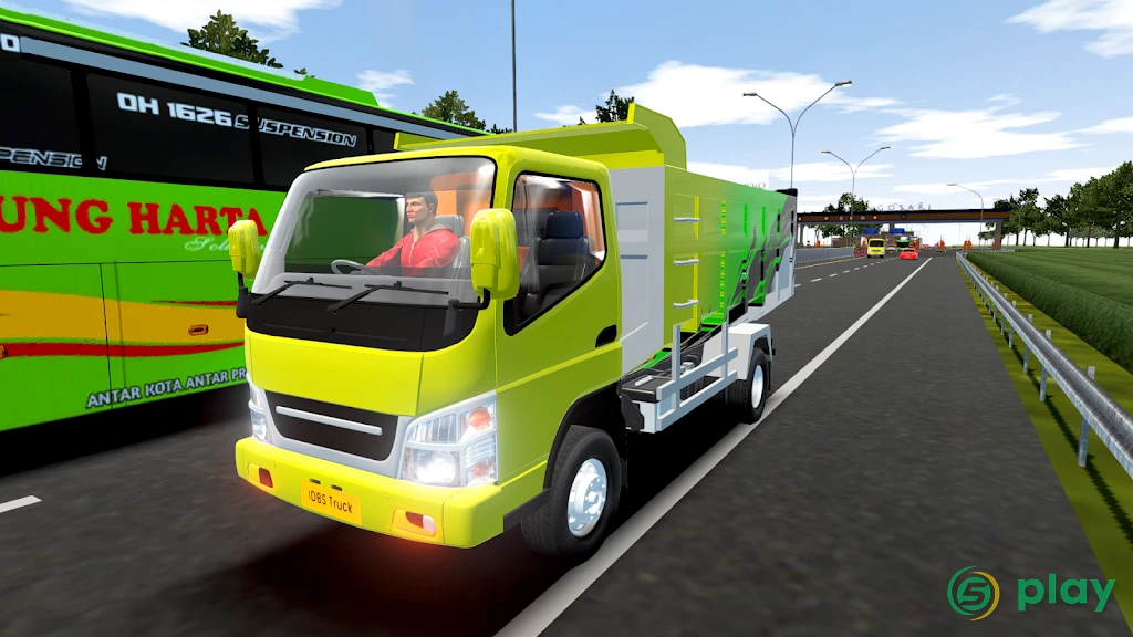 IDBS Indonesia Truck Simulator — скриншот 5