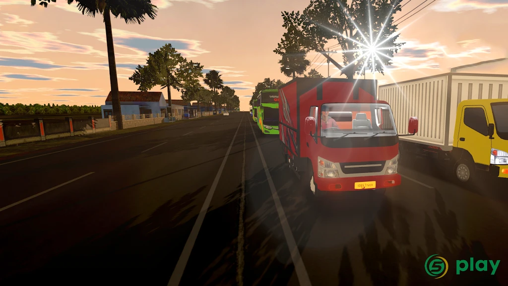 IDBS Indonesia Truck Simulator — скриншот 7