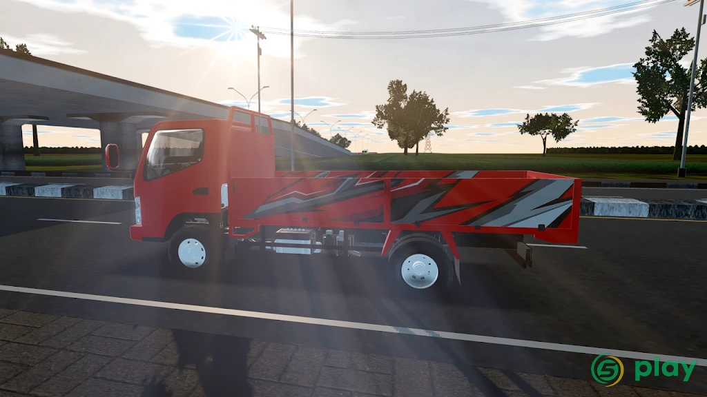 IDBS Indonesia Truck Simulator — скриншот 8