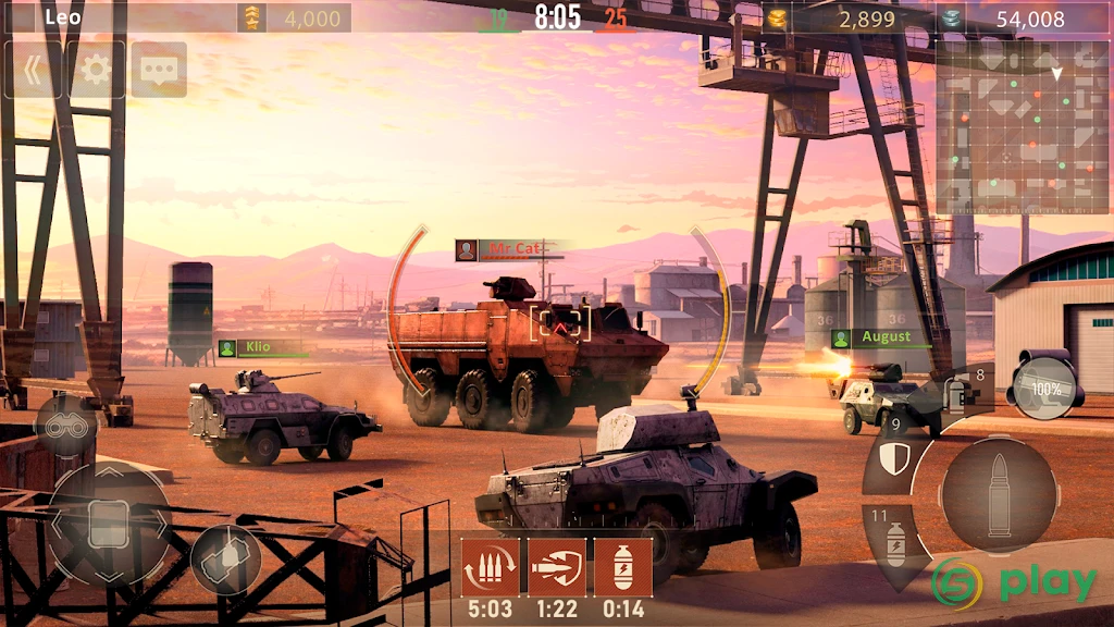 Metal Force: Modern Tanks — скриншот 2