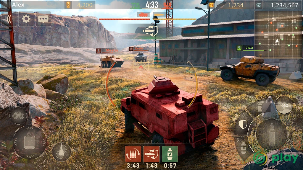Metal Force: Modern Tanks — скриншот 3