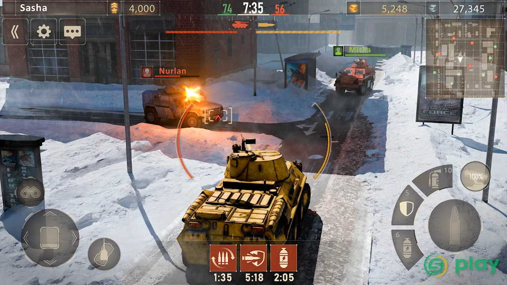 Metal Force: Modern Tanks — скриншот 4