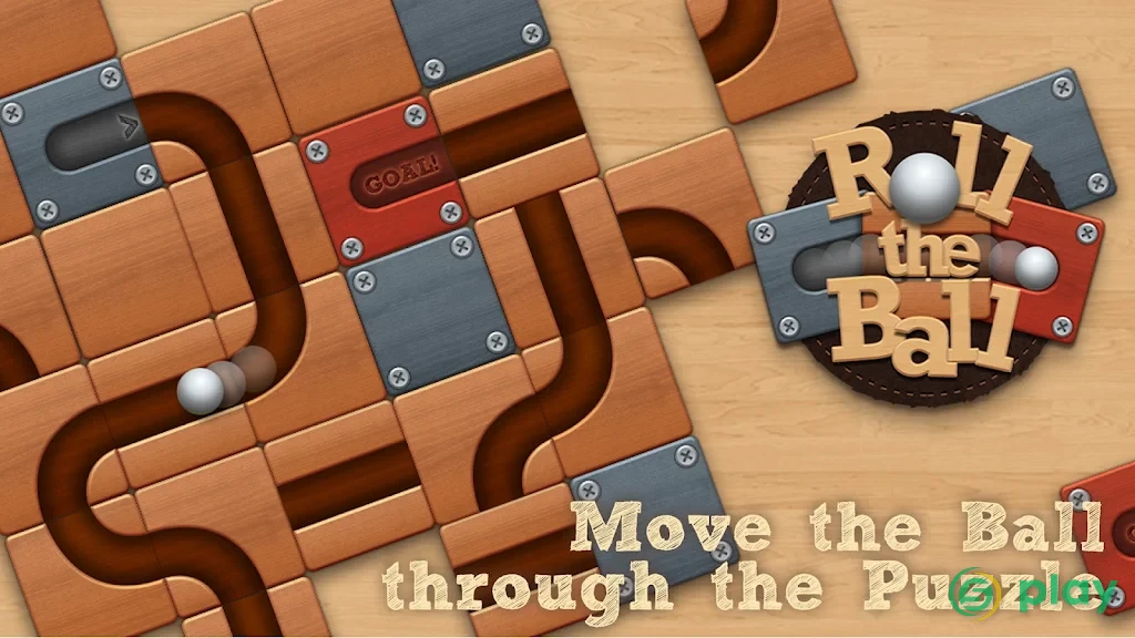 Roll the Ball: Slide Puzzle — скриншот 1