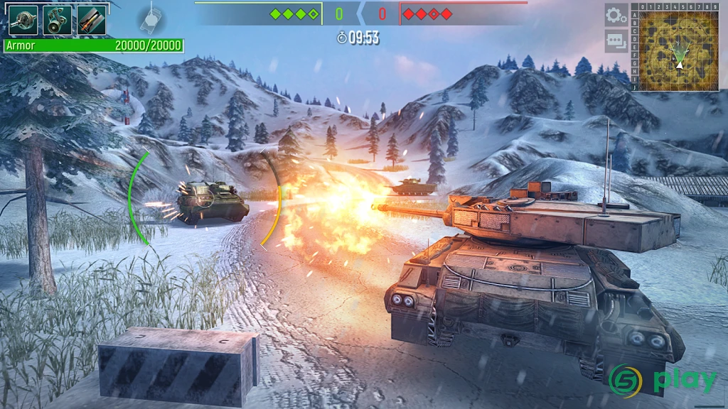 Tank Force: Лучшие игры танки онлайн по сети — скриншот 12